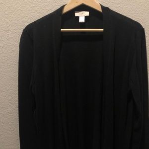 Loft Black Cardigan Size M